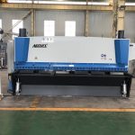 Hüdrauliline giljotiini lõiketöömasin 3200 mm x 8 mm koos pneumaatilise materjali toega