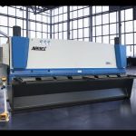 Hüdrauliline giljotiini nihutussüsteem MS8 8x4000mm koos Saksamaaga ELGO P40T puutetundlik CNC