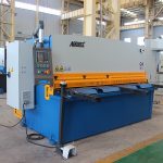 QC11y-16X3200 cnc lõikamine roostevabast terasest automaatne hüdrauliline raudplaat giljotiini lõikur masin E21