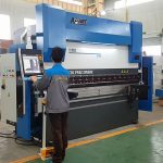 6-teljeline cnc hüdrauliline pressibalongi painutusmasin lehtmetallile 8000mm 1200TN